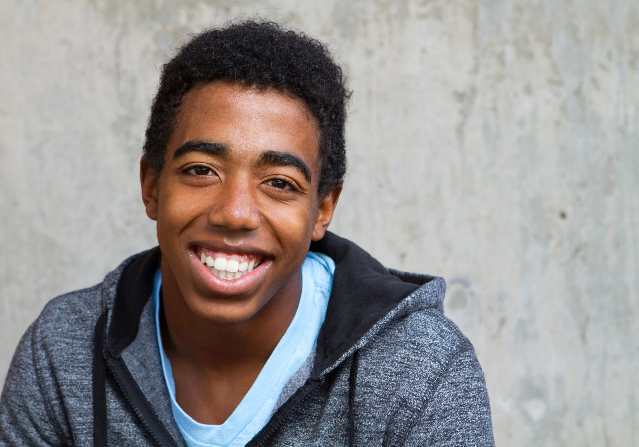 African American Teeange Student